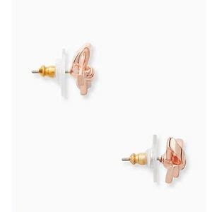 Kate Spade Jewelry New Kate Spade Skinny Mini Bow Stud Earrings