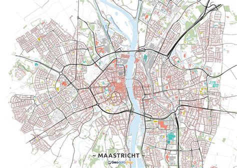 Kunstkaart Maastricht Geodatashop