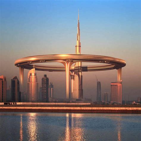 Dubais Downtown Circle Project Is An Enormous Ring That Will Surround