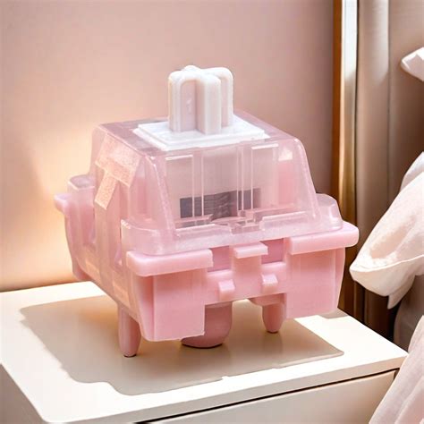 Ktt Sakura Factory Prelubed Switch 42g Linear 5pin Hot Swappable MX Type Switch cho bàn phím cơ