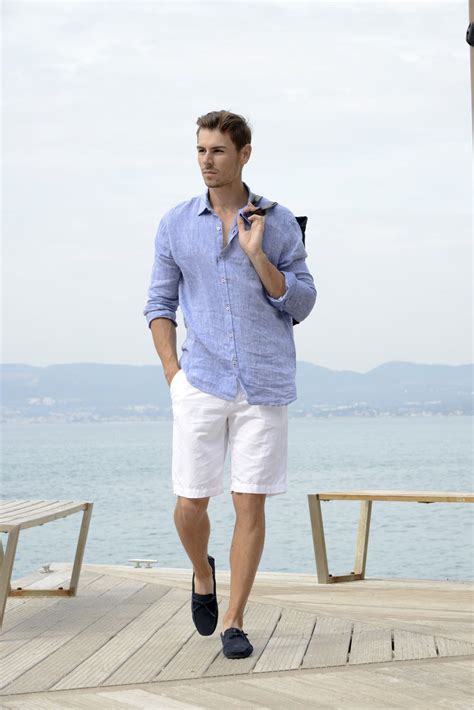 Beach Chic En Europann Mens Summer Outfits Mens Fashion Summer Mens