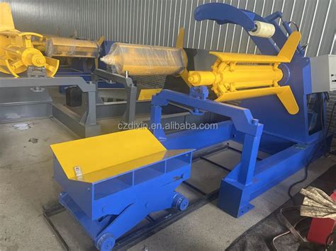 Coil Decoiler Automatic Steel With Expanding Mandrel Hydraulic Decoiler