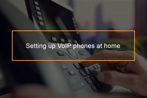 How To Set Up A Voip Phone At Home Flashmob Computing