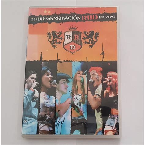 DVD RBD Tour Generación En Vivo Shopee Brasil