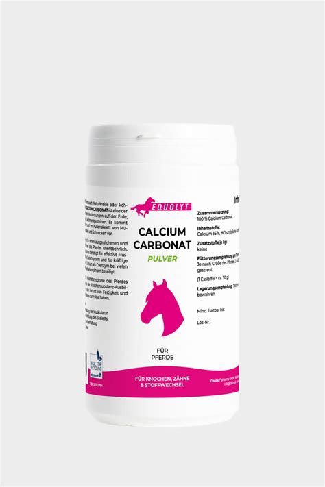 Equolyt Calcium Carbonat Canina Phama Gmbh