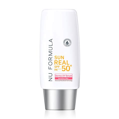 รวว NU Formula Sun Real SPF 50 PA Derma UV Serum รววจากผใช