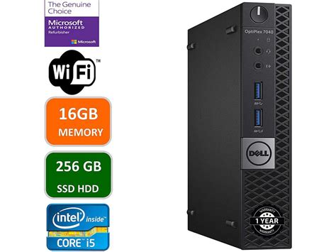 Refurbished Dell Optiplex 7040 Micro Form Factor Desktop Intel Quad