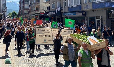 Akp Nin Kalesi Rize De Akp Ye Tabutlu Protesto