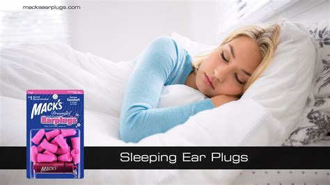 Sleeping Ear Plugs - Mack's Ear Plugs