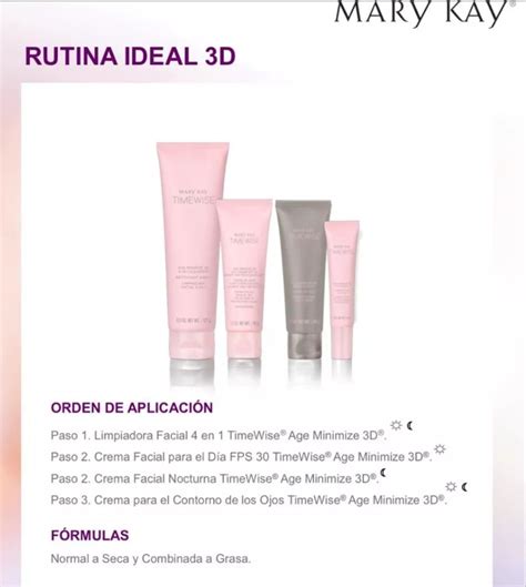 Rutina Ideal 3d Age Minimize Timewise Marykay 1 191 00 En Mercado Libre