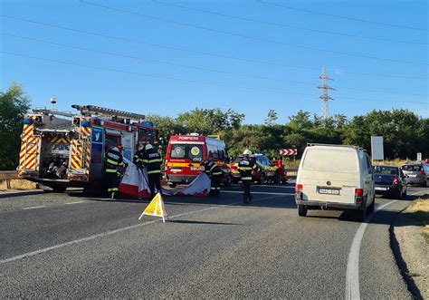 FOTO Accident Mortal Pe DN19 Satu Mare Oradea Motociclist Lovit