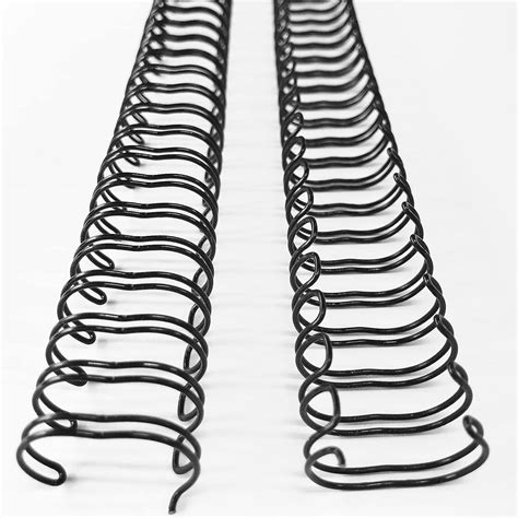 Amazon Binditek 50 Pack Double Loop Wire Binding Spines 9 16