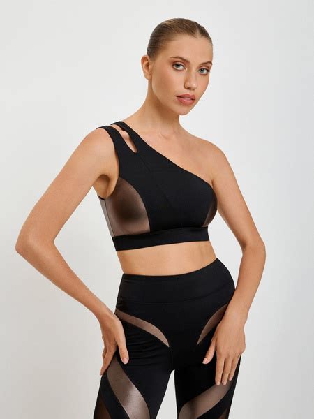 Топ Женский Infinity Lingerie черный размер Трикотаж Спортивный Китай облегающий Без