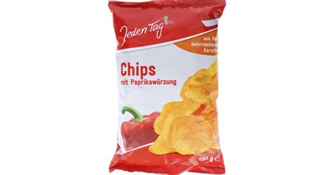 Jeden Tag Kartoffelchips Paprika Online Kaufen Mpreis Onlineshop