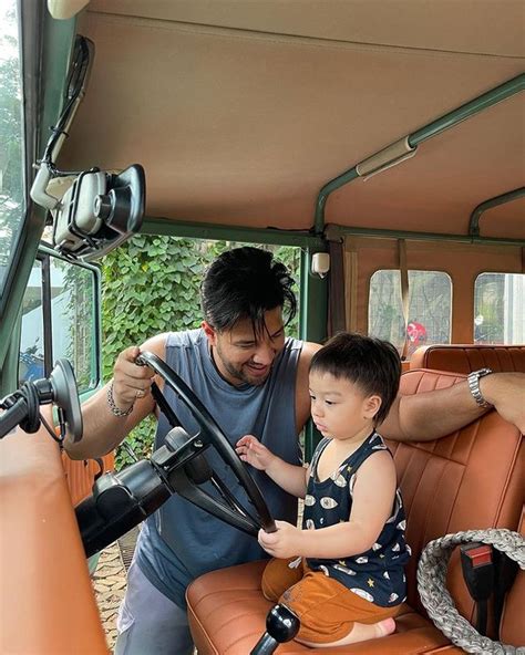 Latest Portraits Of Handsome Ammar Zoni While Babysitting Perfect For Hot Daddy