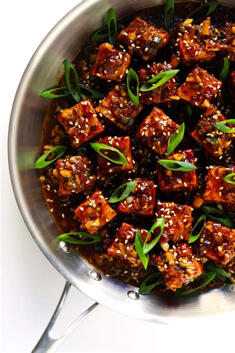 Spicy Crunchy Garlic Tofu Kkanpoong Tofu Artofit