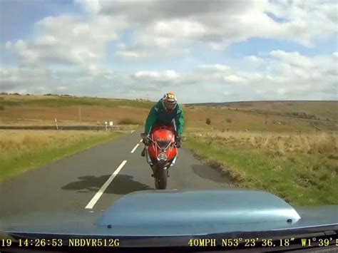 Horror Motorbike Crash Caught On Dashcam Footage Express Star