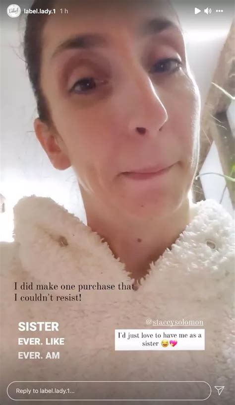 Stacey Solomon Says She Feels Like Her Vagina Is Falling Out Following Home Birth Ok Magazine