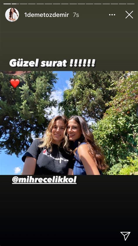 Demet Özdemir ve İbrahim Çelikkolun eşi Mihre Çelikkoldan sürpriz