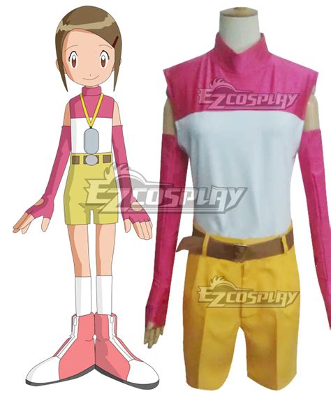 Digimon Adventure 2 Yagami Hikari Cosplay Costume