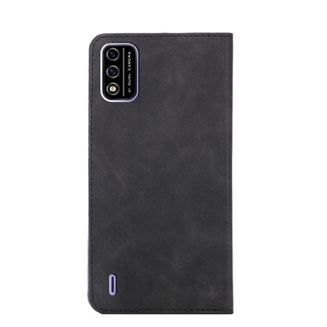 For Itel A48 Skin Feel Magnetic Horizontal Flip Leather Phone Case ...