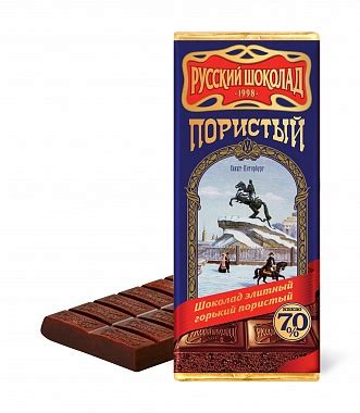 Шоколад Элитный горький пористый 90гр/Объединенные кондитеры - купить в ...