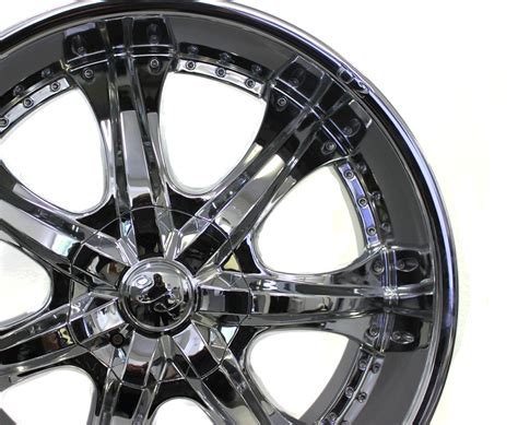 22 Inch U2 Wheel U2 35 Chrome Chevy Ford Truck 22x95 San Fernando