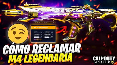 CÓMO RECLAMAR y CONSEGUIR PERMANENTE la M4 LEGENDARIA GRATIS de COD