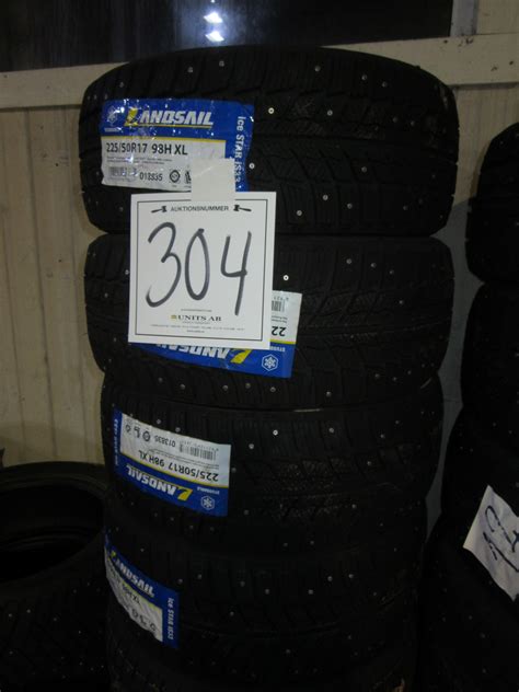 Landsail 225/50 R17, 4st - Units - Ledande på konkursauktioner