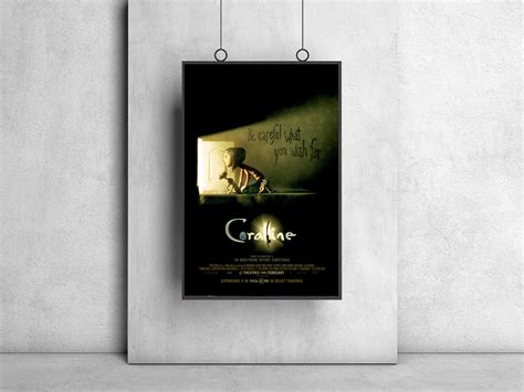 Coraline Movie Poster, Movie Poster sold by Handyman Company | SKU ...