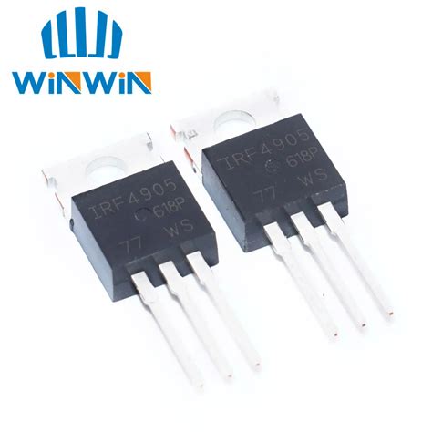 Free Shipping 100PCS IRF4905 IRF4905PBF TO 220-in Integrated Circuits ...