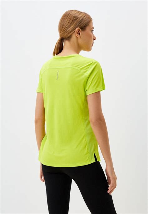 Футболка спортивная PUMA RUN FAVORITES VELOCITY TEE W цвет зеленый