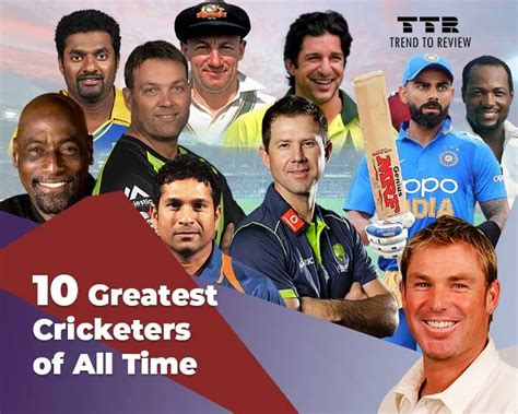 Top 10 Greatest Cricketers Of All Time Trend To Review