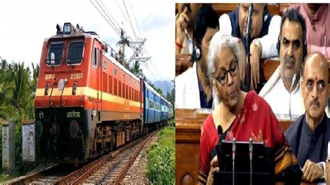 Union Budget 2023 Railways Gets Rs 2 40L Cr Capital Outlay The