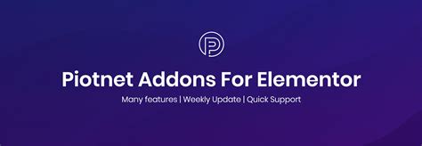 PAFE Piotnet Addons Official Elementor Addons Plugins And Widgets