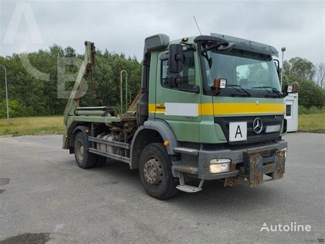 Buy Mercedes Benz Axor 1833 K Skip Loader Truck By Auction Lithuania