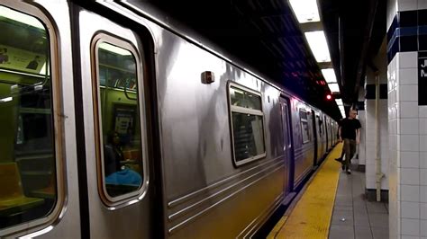 Euclid Avenue Bound R46 C Train At Jay Street Metrotech Youtube