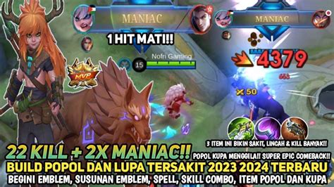 Terbaru Build Popol Dan Kupa Tersakit Item Popol Dan Kupa