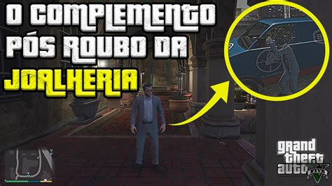 GTA V MODO HISTÓRIA MISSÃO COMPLEMENTAR PARA O GRANDE ROUBO DA