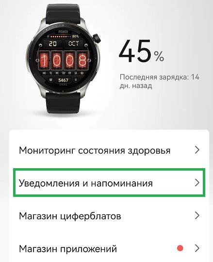 Как настроить уведомления на часах Amazfit GTR 4 и GTS 4?