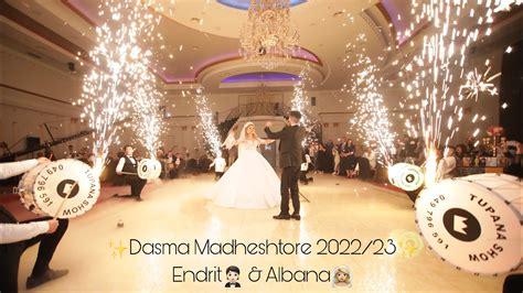 Dasma Madhështore 2022 23 Endrit Albana Hyrja e Çiftit