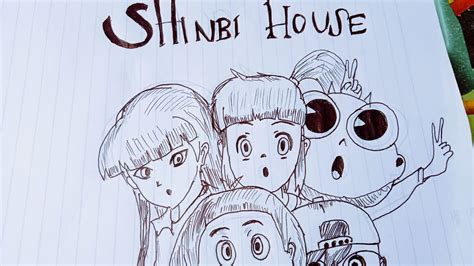 Menggambar Anime Shinbis House Paling Mudah Drawing Shinbis House