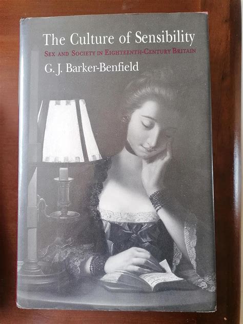 Amazon The Culture Of Sensibility Sex And Society In Eighteenth Century Britain