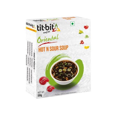 Tit Bit Combo Of Hot N Sour Soup Veg Manchurian Masala Mix Schezwan Fried Rice Masala Mix Veg