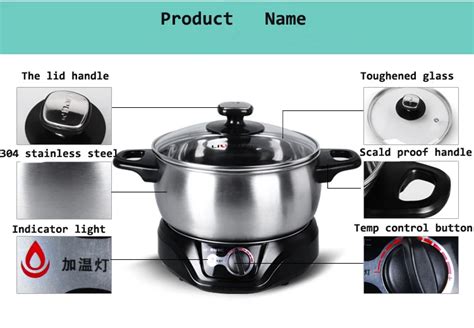 Electric Stainless Steel Mini Hot Pot Buy Electric Mini Chinese Hot Pot Travel Electric Mini