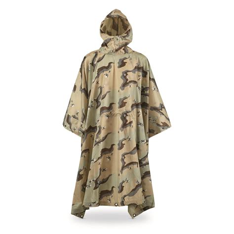 South American Camo Waterproof Poncho 677865 Camo Rain Gear And Ponchos At Sportsmans Guide