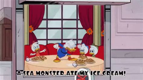 Ducktales Scrooge Mcduck GIF - Ducktales Scrooge Mcduck A Sea Monster ...