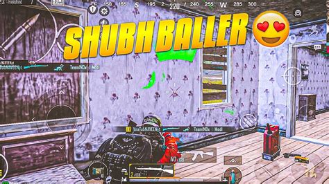 Shubh Baller ️ Bgmi Montage 3 Finger Fastest Player Youtube