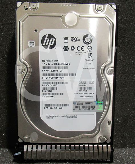 Seagate Constellation Es3 Enterprise 4tbinternal7200 Rpm35 Inch St4000nm0033 Hard Drive