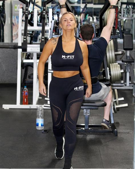 Kerry Katona Shows Off Weight Loss In Tight Gym Gear As She Works Up A